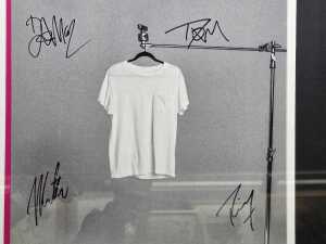 Plain White T's framed art card - 2
