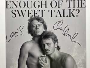 Lime Cordiale 'Enough of the Sweet Talk?' framed art card - 2