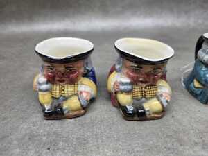 Four Clarice Cliff ceramic toby jugs - 2