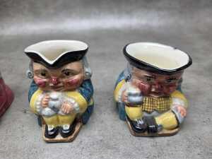 Four Clarice Cliff ceramic toby jugs - 3