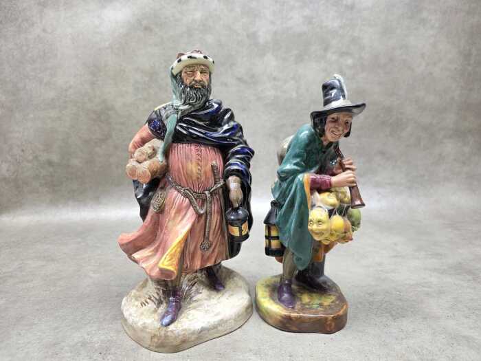 Two Royal Doulton porcelain figures
