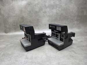 Two Polaroid instant cameras - 2