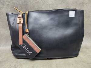 Chloe black leather shoulder bag. Comes with a 'Legit Grails' authentication certificate - 3