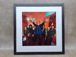 Simply Red framed art card
