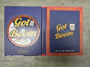 Three Secret Number K-Pop CD photobooks - 3