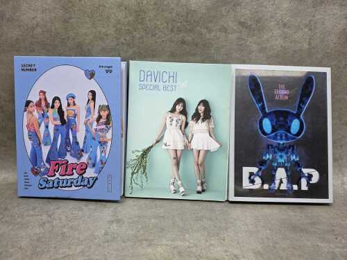 Three K-Pop CD sets