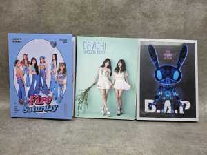Three K-Pop CD sets