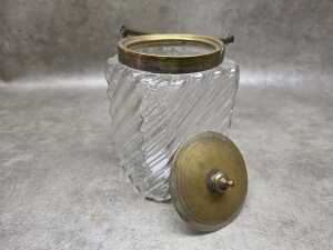 Metal-mounted glass containers - 3