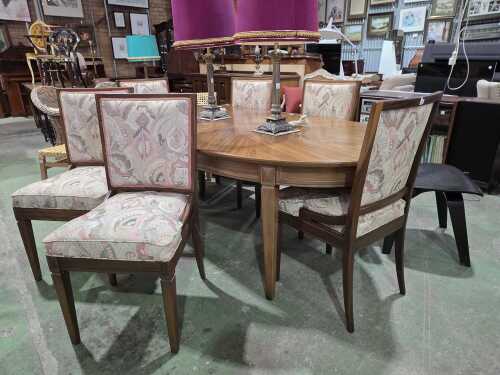 Seven piece dining setting