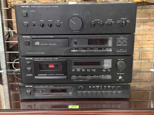Rotel hi-fi system
