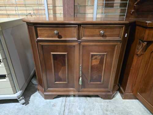 Mahogany side cabinet
