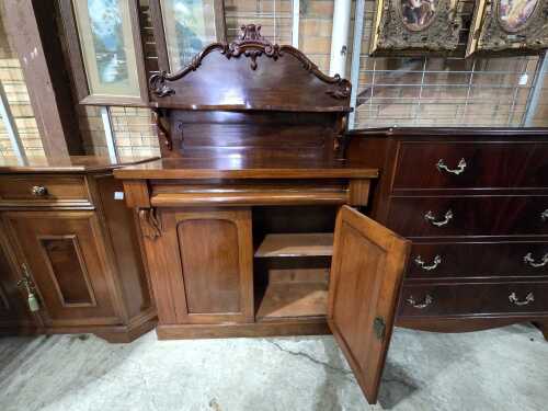 Victorian mahogany chiffonier