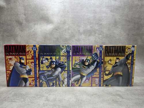 Four volumes of Batman: The Animated Series