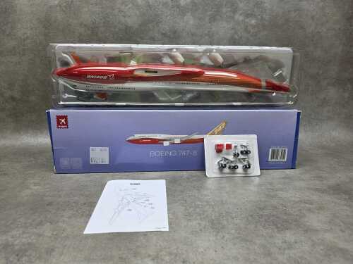 Boeing 747-8 1:200 scale model aeroplane