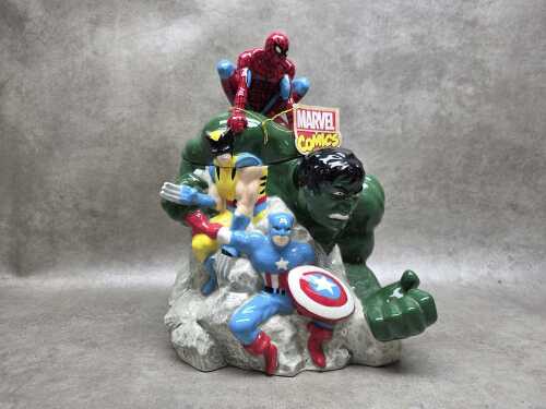Marvel Comic Superheroes cookie jar