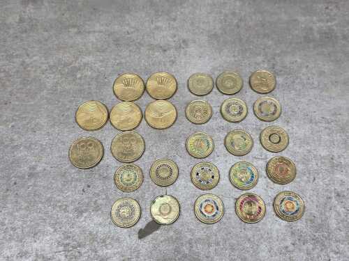 Australian commemorative $1 - $2 coins