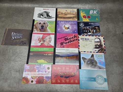 Australia Post Prestige booklets of stamps x 16