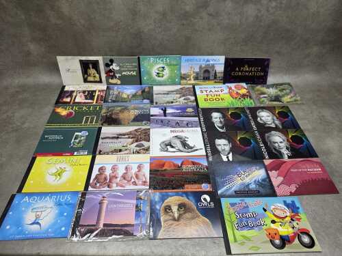 Australia Post prestige booklets x 30