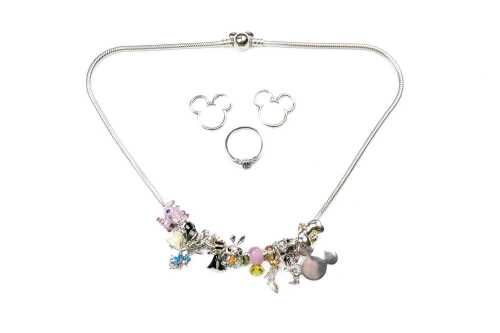 A collection of Disney Pandora in sterling silver