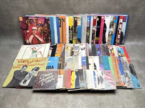 Vinyl records, including John Farnham