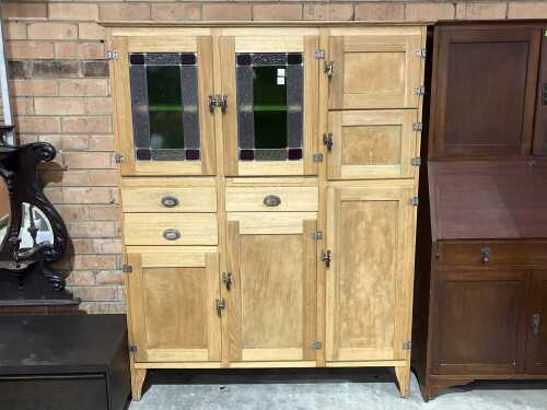 1950s timber kitchen cabinet