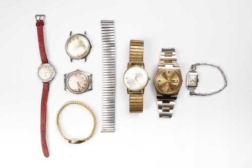 A collection of vintages watches