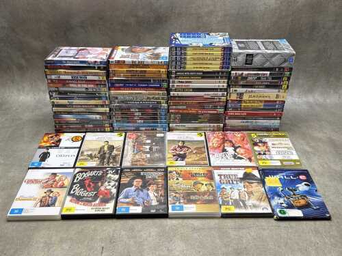 DVDs, mostly classic and nostalgia movies