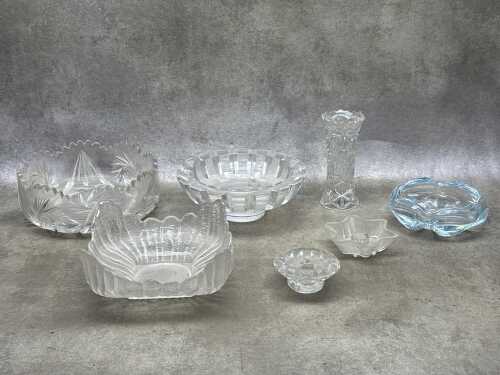Crystal and glassware, including Orrefors