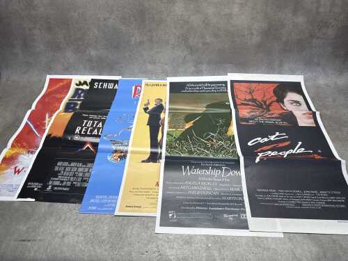 Eight movie posters, including Videodrome