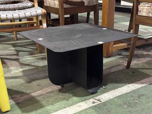 Contemporary black coffee table