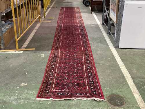 Persian hall way runner rug