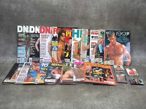 25+ adult erotic magazines (adult content)