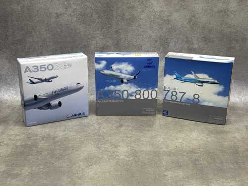 The Singapore Airlines Heritage Series 2 aircraft, sealed