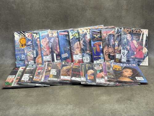 Collectable adult magazines most sealed (adult content), including Expose