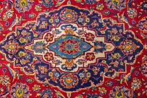 Persian Kashan rug, hand-knotted wool, 312 x 195cm - 3