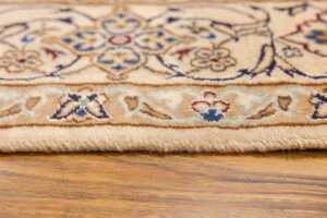 Very fine Persian Nain rug, hand-knotted wool with silk inlay, 310 x 195cm - 4