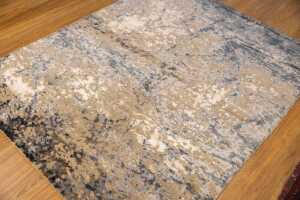Indo Jaipur rug, hand-knotted silk and wool, 154 x 122cm - 2