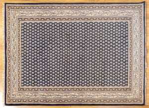 Persian Mir rug, hand-knotted wool, 181 x 245cm