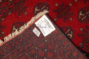 Afghan Turkoman rug, hand-knotted wool, 187 x 83cm - 6
