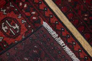 Two Afghan Turkman rugs, hand-knotted wool, 147 x 146cm - 5