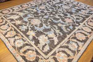 Indo Jaipur rug, hand-knotted silk and wool, 307 x 247cm - 2