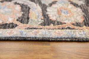 Indo Jaipur rug, hand-knotted silk and wool, 307 x 247cm - 4