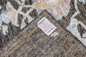 Indo Jaipur rug, hand-knotted silk and wool, 307 x 247cm - 6