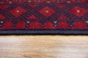 Afghan Turkman rug, hand-knotted wool, 187 x 145cm - 4