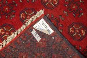 Afghan Turkman rug, hand-knotted wool, 187 x 145cm - 6
