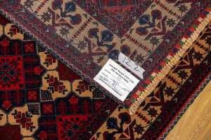 Fine Afghan Beljic runner, hand-knotted wool, 382 x 85cm - 6