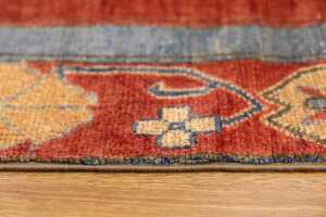 Afghan Chobi rug, hand-knotted wool, 202 x 109cm - 4