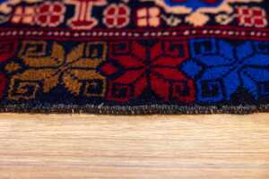 Afghan Baluchi rug, hand-knotted wool, 148 x 78cm - 4