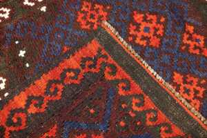 Afghan Kilim rug, hand-woven wool, 133 x 120cm - 5