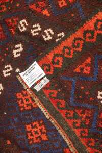 Afghan Kilim rug, hand-woven wool, 133 x 120cm - 6